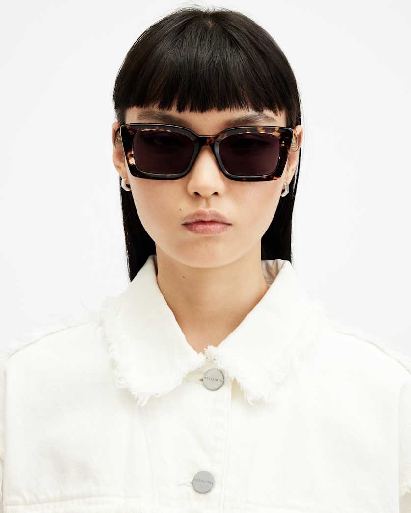 Marla Square Bevelled Sunglasses