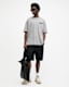 Redact Oversized Embroidered Logo T-Shirt