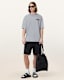 Redact Oversized Embroidered Logo T-Shirt