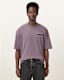 Redact Oversized Embroidered Logo T-Shirt