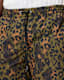 Styx Leopard Print Swim Shorts