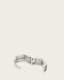 Danny Sterling Silver Hexagon Hoop Earring