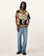 Patche Printed Relaxed Fit Shirt