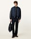 Myler Leather Sleeve Bomber