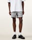 Warden Striped Seersucker Swim Shorts