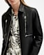 Doherty Zip Up Leather Jacket