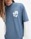 Orlando Logo Print Oversized T-Shirt