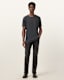 Figure Crew Neck Raw Edge T-Shirt