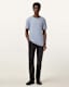 Figure Crew Neck Raw Edge T-Shirt