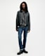 Brace Zip Up Brushed Cotton Ramskull Hoodie
