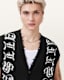 Scripture Sleeveless Knitted Tank Top