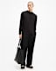 Nero Mock Neck Relaxed Fit T-Shirt
