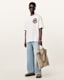 Incessant Leopard Logo Oversized T-Shirt