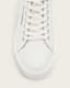 Underground Leather Low Top Trainers