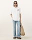 Wavy Oversized Crew Neck T-Shirt