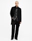 Draven Metal Tip Collar Leather Shirt