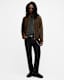 Cora Suede Snap Back Collar Jacket