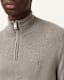 Kilburn Zip Funnel Neck Ramskull Jumper
