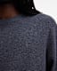 Aspen Waffle Texture Crew Neck Ramskull Jumper