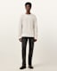 Aspen Waffle Texture Crew Neck Ramskull Jumper
