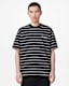 Underground Oversized Striped T-Shirt