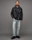 Miller Wadded Zip Up Biker Jacket