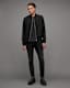 Bardsley Wool Mix Ramskull Bomber Jacket