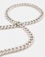 Carabiner Sterling Silver Curb Necklace