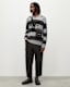 Racer Oversized Striped Polo Jumper
