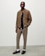 Dains Suede Bomber Jacket
