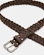 Dustin Woven Suede Belt