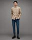 Sonny Checked Long Sleeve Ramskull Shirt
