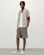 Serra Linen Blend Checked Relaxed Shirt