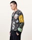 Akki Oversized Jacquard Cardigan