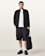 Nero Mock Neck Short Sleeve T-Shirt