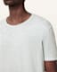 Figure Crew Neck Raw Edge T-Shirt