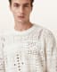 Harvey Distressed Crew Neck Jumper