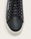 Underground Leather Low Top Trainers