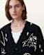 Koto Gothic Jacquard Cardigan