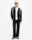 Scripture Gothic Jacquard Logo Cardigan