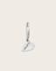 Split Heart Hoop Earring