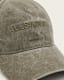 Underground Logo Print Baseball Cap