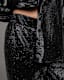 Charli Sequin Wide Leg Trousers