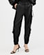 Himari Coated Relaxed Fit Cargo Trousers