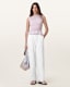 Ode Smocked Sleeveless Tank Top