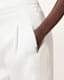 Bonnie Tailored Wide-Leg Linen Blend Trousers