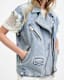 Ripley Oversized Denim Waistcoat