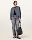 Orten Leather Bomber Jacket