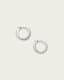 Gia Crystal Small Hoop Earrings