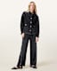 Hettie Studded Oversized Denim Shacket